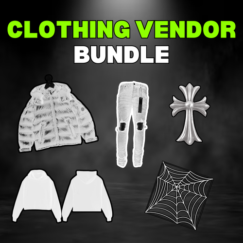 CLOTHING VENDOR BUNDLE (CANAD GOOSE, DEN1M T3ARS, $PYD3R, KSUB1 JEANS, ETC)